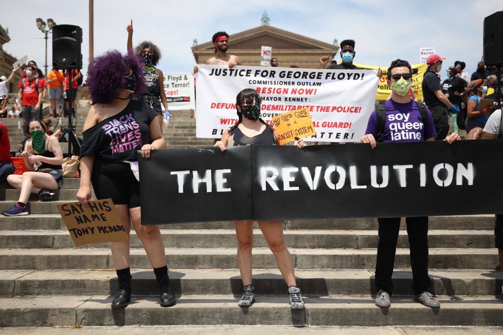 America Protests Philadelphia